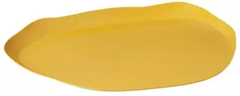 Broste Copenhagen Mie Serviertablett 27 x 34 cm gelb