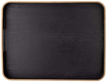 Bloomingville Leyton Serviertablett 38x50 cm Black oak