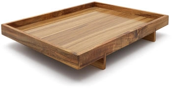 Bredemeijer gro&szlig;es braunes Holz-Tablett 40 x 30 cm