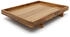 Bredemeijer großes braunes Holz-Tablett 40 x 30 cm