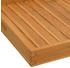vidaXL Serviertablett 60x60 cm Massivholz Teak