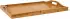 Relaxdays Tabletttisch, Bambus, HxBxT: 63,5 x 55 x 35 cm