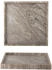 Bloomingville Tablett Majsa stein braun grau / Schlüsselschale - Marmor / 35 x 35 cm