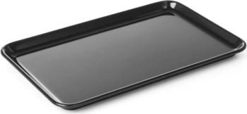 Hendi Auslageplatte, Vitrinenblech,Melamin 300x190x(H)17mm, Schwarz