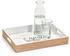 Zeller Zeller Tablett Enjoy, Holz, ca. 40 x 30 x 5,5 cm