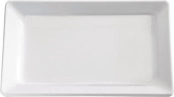APS 83480 GN 1/2 Tablett Pure, 32,5 x 26,5 cm, Höhe 3 cm, Melamin, weiß