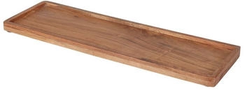 Spetebo Akazien Kerzentablett eckig - 45 x 14 cm