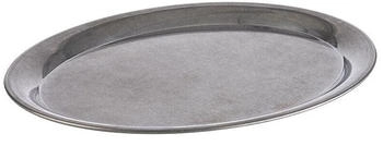 APS Serviertablett „Kaffeehaus“ Vintage, oval, Rand eingerollt, 29 x 22 cm, 1 cm