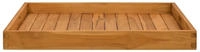 vidaXL Serviertablett 70x70 cm Massivholz Teak