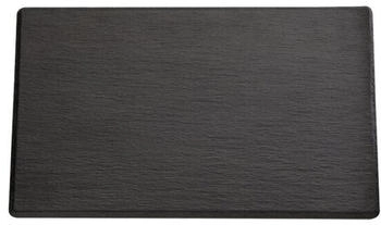 APS 83956 GN 1/2 Tablett SLATE, 32,5 x 26,5 cm Melamin, schwarz,