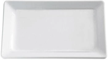 APS 83482 GN 1/4 Tablett Pure, 26,5 x 16,2 cm, H&ouml;he 3 cm, Melamin, wei&szlig;