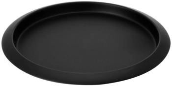 Spetebo Metall Kerzentablett schwarz - 35 cm