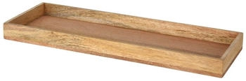 Spetebo Mango Holz Kerzen Tablett eckig - 50 x 18 cm