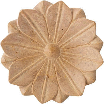 Bloomingville Evi Tablett, Marmor, Ø22cm - Marmor / Braun