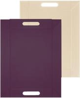 freeform Tablett "DUO, 2-farbiges Wendetablett, Tablett und Tisch-Set in einem,