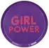 Gift Company Rundes Dekotablett XS Girl Power Flieder Melamin flieder