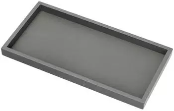 Gift Company Neo Tablett rechteckig grau 30cm