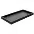 Gift Company Rechteckiges Serviertablett Neo 30x15cm Dunkelgrau Schwarz MDF dunkelgrau/schwarz