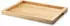 Continenta Tablett rechteckig mit Griffmulden aus Gummibaumholz (59 x 40 x 4,3 cm)
