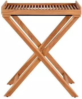 House Nordic Ronda Tabletttisch, Teak, 60x40x70cm