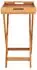 House Nordic Ronda Tabletttisch, Teak, 60x40x70cm