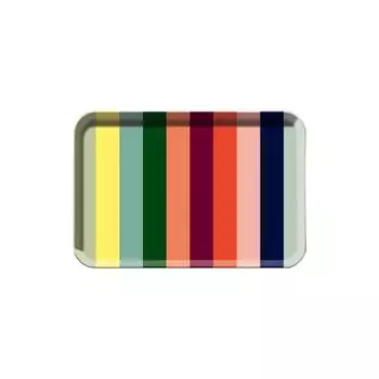 Remember Tablett Lorenzo 22,5 x 33 cm Kunststoff Bunt S (Small)