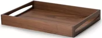 Continenta Tablett Walnuss 49x35x6,3cm (4240)