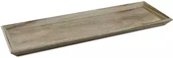 Spetebo Deko-Tablett Holz, rechteckig, 57x19cm (92564)