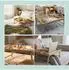 Relaxdays Betttablett Bambus, faltbar, 20x50x30cm (10051798_93)
