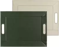 freeform Tablett "DUO, 2-farbiges Wendetablett, Tablett und Tisch-Set in einem,