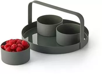 Philippi Clara Servier-Set, Stahl, 4-teilig, ø26cm (131023)