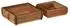 vidaXL Tablett-Set 2-teilig, recyceltes Massivholz, 29x31x10cm (4019614)