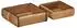vidaXL Tablett-Set 2-teilig, recyceltes Massivholz, 29x31x10cm (4019614)