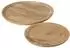 Boltze Maino Serviertablett Mangoholz 2er-Set, 26-35cm (1007975)
