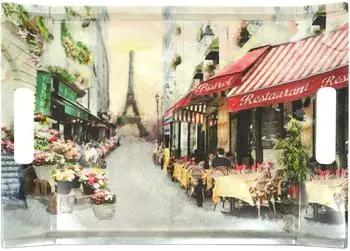 Lashuma Tablett Paris Melamin 38x27cm (Paris)