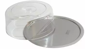 APS FINESSE Tablett mit Haube, Edelstahl, Ø 38cm, H 13cm (13385)