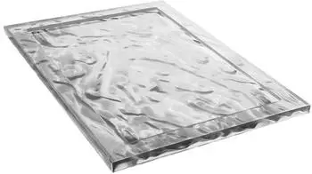 Kartell Dune Tablett klein, rauchfarben (01200VF)