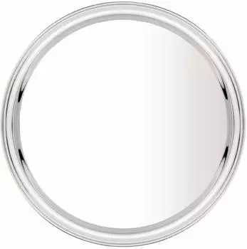 Olympia Rundes Serviertablett, Edelstahl, 355mm (DM193)