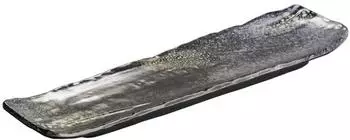 APS UMI Tablett/Sushiboard Melamin schwarz 35x10x3cm (85562)