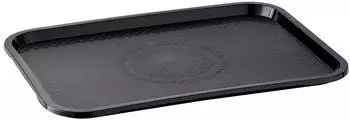 APS Fast Food-Tablett rechteckig 350x270mm, schwarz (531)