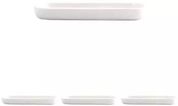 MSV Maonie Tablett Keramik, matt wei&szlig;, 20x12cm (MSV23-143289)