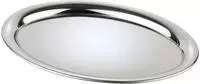 APS Tablett KAFFEEHAUS silber oval 29,0 x 22,0 cm, 1 St.