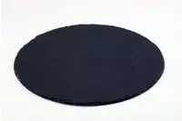 APS Naturschieferplatte, Durchmesser: 330 mm, anthrazit
