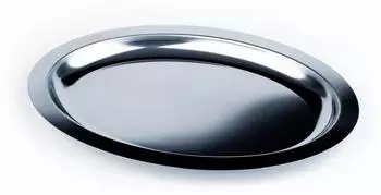 APS Tablett "Finesse" oval, 60x41cm, Edelstahl (1324)