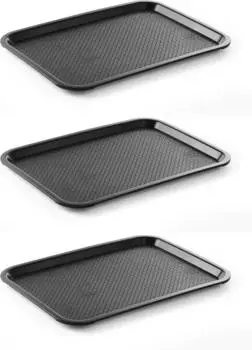 Hendi AmerBox Serviertablett mittel, Polypropylen, schwarz, 305x415mm (878958)