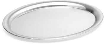 Hendi Kaffeetablett oval Edelstahl 285x220mm (405307)