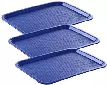 Hendi AmerBox Serviertablett mittel, Polypropylen, blau, 305x415x20mm (878927)