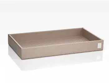Joop! Bathline Tablett rechteckig, grau (11090413)