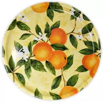 Lashuma Melamin Serviertablett rund, Ø 40cm