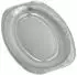 Papstar Servierplatte oval, Aluminium, 35cm x 24,5cm, 100 Stk (14890)